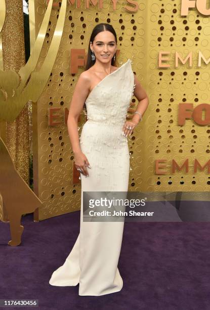 Emanuela Postacchini attends the 71st Emmy Awards at Microsoft Theater on September 22, 2019 in Los Angeles, California.