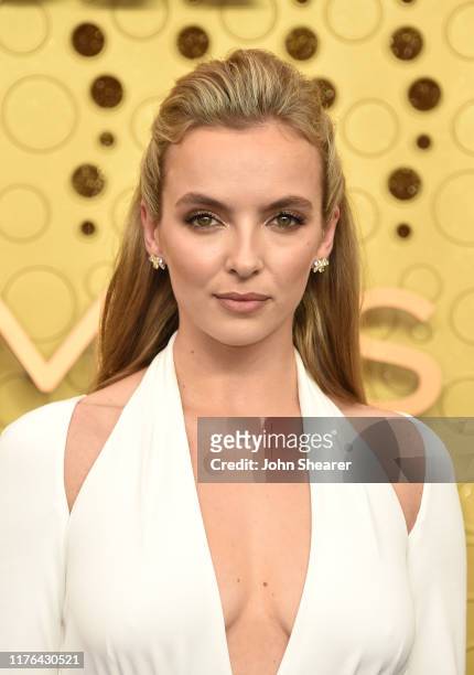 Jodie Comer attends the 71st Emmy Awards at Microsoft Theater on September 22, 2019 in Los Angeles, California.