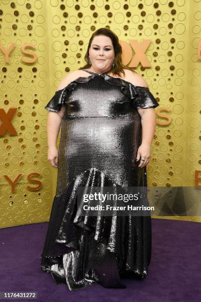 Chrissy Metz attends the 71st Emmy Awards at Microsoft Theater on September 22, 2019 in Los Angeles, California.