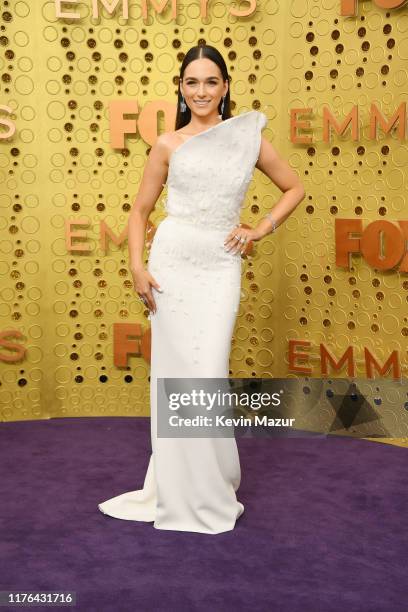 Emanuela Postacchini attends the 71st Emmy Awards at Microsoft Theater on September 22, 2019 in Los Angeles, California.