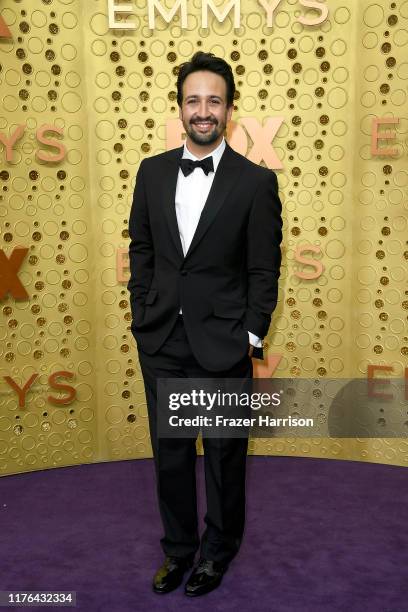 Lin-Manuel Miranda attends the 71st Emmy Awards at Microsoft Theater on September 22, 2019 in Los Angeles, California.