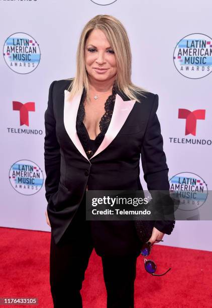 Red Carpet" -- Pictured: Ana María Polo at the Dolby Theatre in Hollywood, CA on October 17, 2019 --