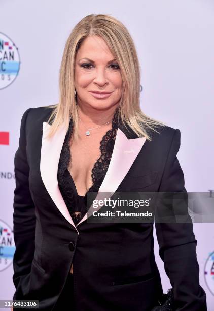 Red Carpet" -- Pictured: Ana María Polo at the Dolby Theatre in Hollywood, CA on October 17, 2019 --