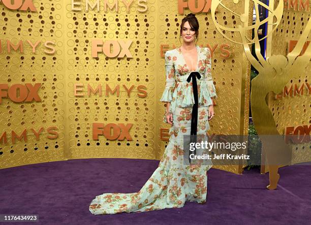 Lena Headey attends the 71st Emmy Awards at Microsoft Theater on September 22, 2019 in Los Angeles, California.