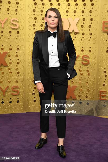 Clea DuVall attends the 71st Emmy Awards at Microsoft Theater on September 22, 2019 in Los Angeles, California.