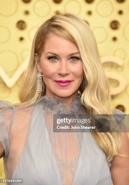 Christina Applegate attends the 71st Emmy Awards at Microsoft Theater on September 22, 2019 in Los Angeles, California.