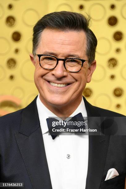 Stephen Colbert attends the 71st Emmy Awards at Microsoft Theater on September 22, 2019 in Los Angeles, California.