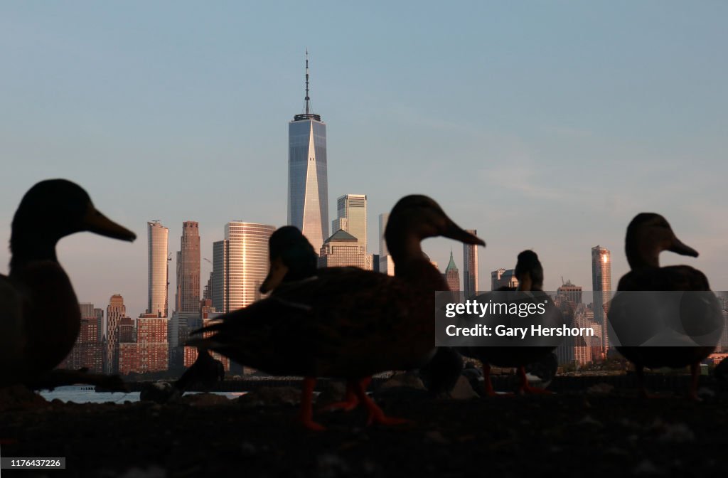 Sunset in New York City