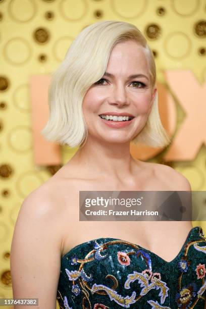 Michelle Williams attends the 71st Emmy Awards at Microsoft Theater on September 22, 2019 in Los Angeles, California.