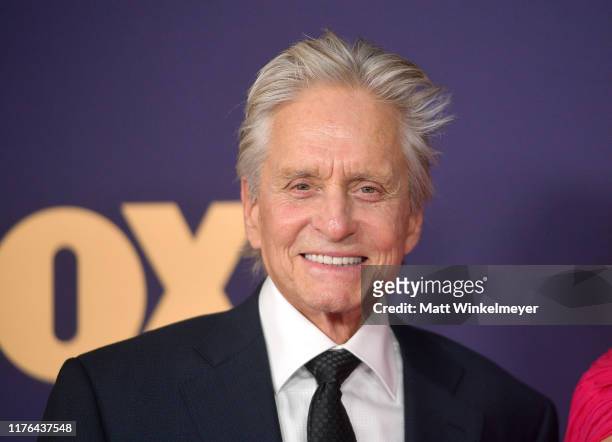 Michael Douglas attends the 71st Emmy Awards at Microsoft Theater on September 22, 2019 in Los Angeles, California.
