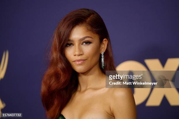 Zendaya attends the 71st Emmy Awards at Microsoft Theater on September 22, 2019 in Los Angeles, California.