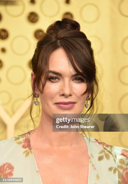 Lena Headey attends the 71st Emmy Awards at Microsoft Theater on September 22, 2019 in Los Angeles, California.
