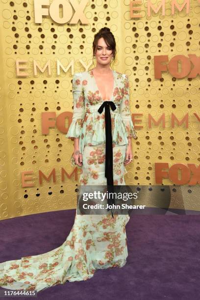 Lena Headey attends the 71st Emmy Awards at Microsoft Theater on September 22, 2019 in Los Angeles, California.