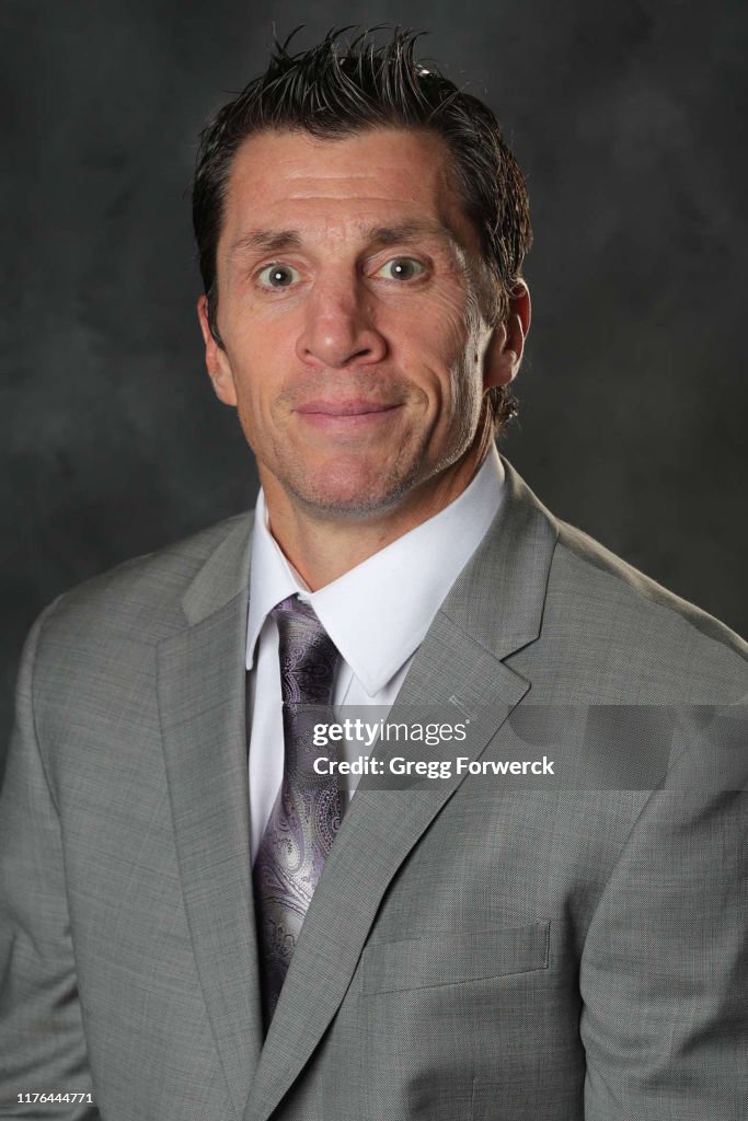 Rod Brind'Amour, Head Coach of the Carolina Hurricanes, poses for his...  News Photo - Getty Images