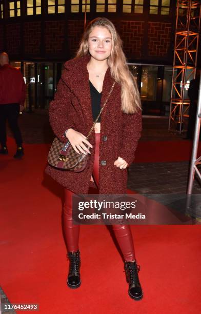 Faye Montana attends the release party of Shirin David's debut album "Supersize" at e-Werk on September 20, 2019 in Berlin, Germany.