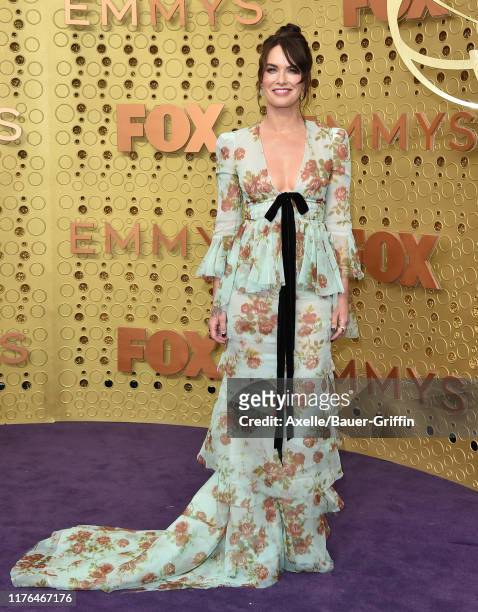 Lena Headey attends the 71st Emmy Awards at Microsoft Theater on September 22, 2019 in Los Angeles, California.