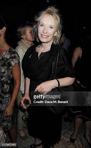 Actress Lindsay Duncan attends an after party following press night of The Old Vic's production of Richard III starring Kevin Spacey and directed by...