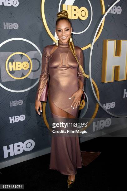 Amanda Seales attends HBO's Official 2019 Emmy After Party on September 22, 2019 in Los Angeles, California.