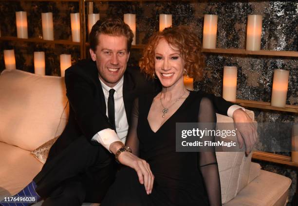 Randy Bick and Kathy Griffin attend HBO's Official 2019 Emmy After Party on September 22, 2019 in Los Angeles, California.