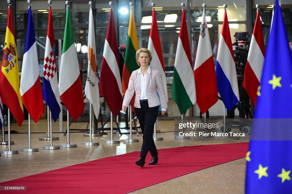 Leaders Attend European Council Meeting