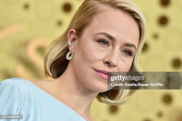 Sarah Goldberg attends the 71st Emmy Awards at Microsoft Theater on September 22, 2019 in Los Angeles, California.