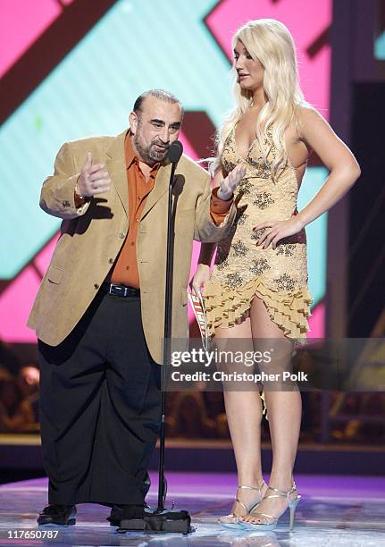 Ken Davitian and Brooke Hogan during VH1 Big in '06 - Show at Sony Studios in Los Angeles, California, United States.