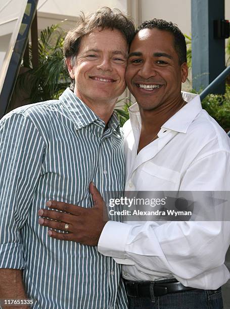 Bruce Greenwood and Scotch Ellis-Loring during 20th Century Fox Presents "Firehouse Dog" Los Angeles Screening at Zanuck Theatre in Los Angeles,...