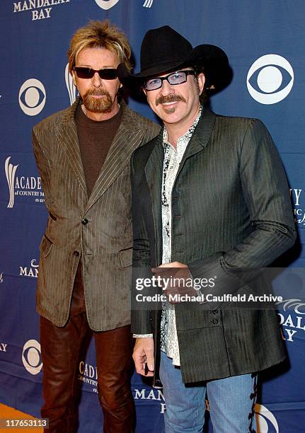 Brooks & Dunn during 40th Annual Academy of Country Music Awards - Orange Carpet at Mandalay Bay Resort and Casino Events Center in Las Vegas,...