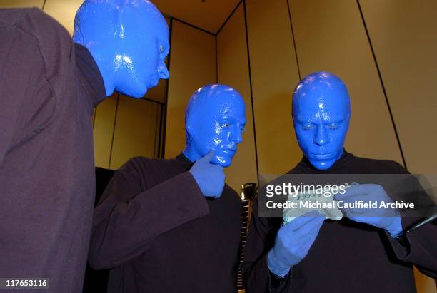 Blue Man Group during 40th Annual Academy of Country Music Awards - Orange Carpet at Mandalay Bay Resort and Casino Events Center in Las Vegas,...