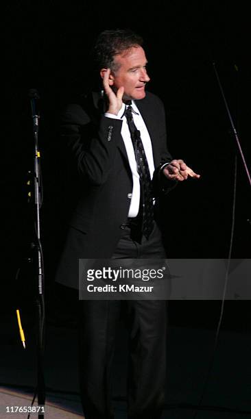 Robin Williams during The ACLU Freedom Concert and After Party at Avery Fisher Hall in New York City, New York, United States.