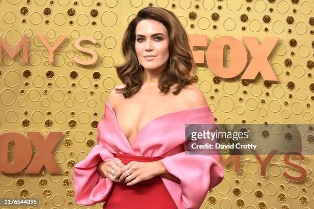 Mandy Moore attends the 71st Emmy Awards at Microsoft Theater on September 22, 2019 in Los Angeles, California.