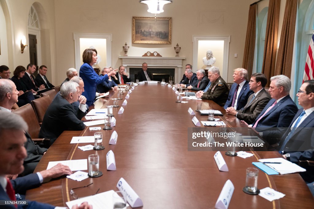 President Trump Meets with Congressional Leadership