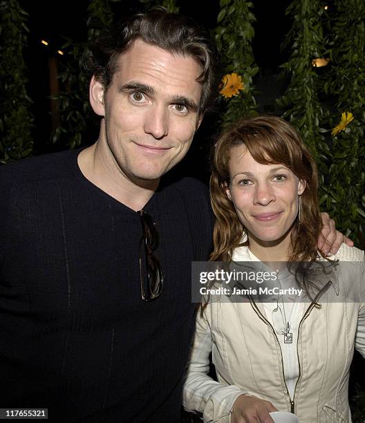 Matt Dillon and Lili Taylor during 2005 Cannes Film Festival - Anheuser-Busch Hosts Factotum Party at Anheuser-Busch Big Eagle Yacht in Cannes,...