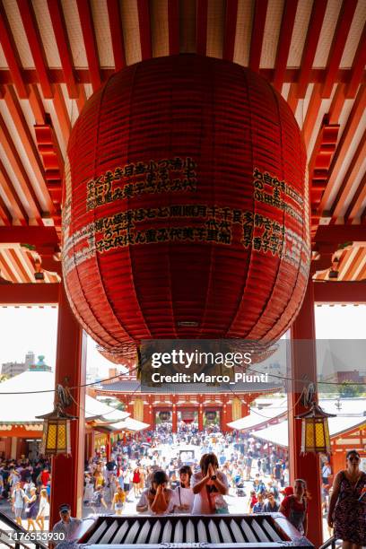 tokyo senso-ji temple - akasuka japan - asakusa kannon temple stock pictures, royalty-free photos & images