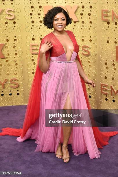 Taraji P. Henson attends the 71st Emmy Awards at Microsoft Theater on September 22, 2019 in Los Angeles, California.