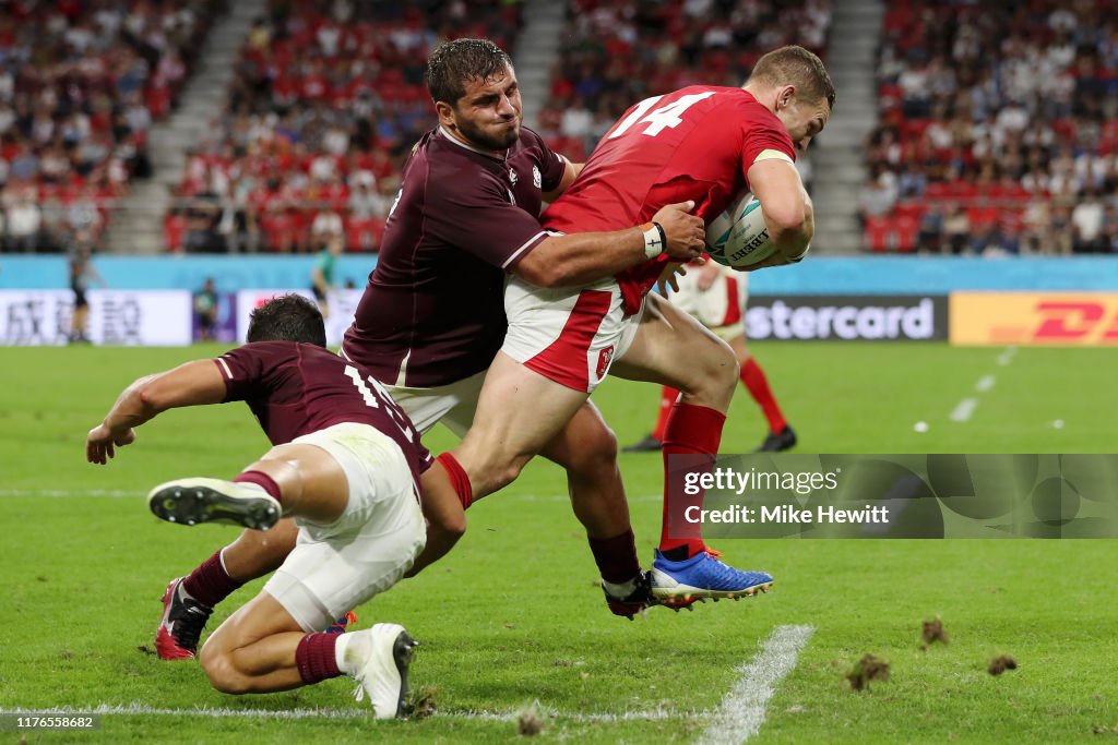 Wales v Georgia - Rugby World Cup 2019: Group D