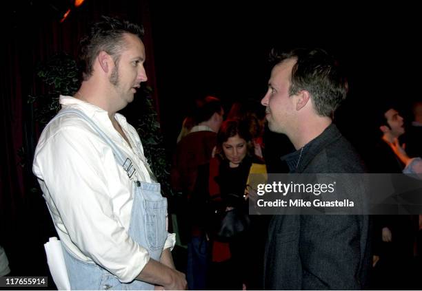 Harland Williams and Doug Stanhope during Comedy Central's First Annual Commie Awards - Backstage Creations Talent Retreat at Sony Studios in Culver...