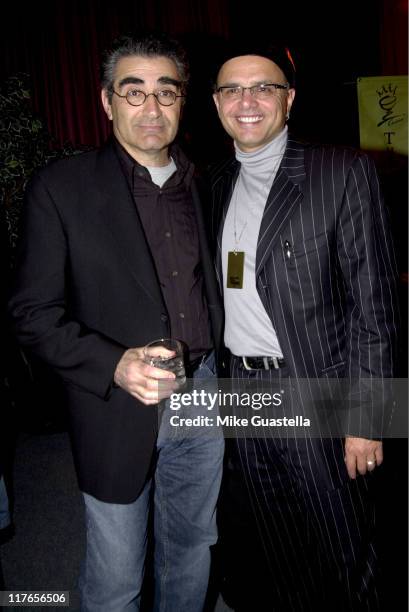Eugene Levy and Joe Pantoliano during Comedy Central's First Annual Commie Awards - Backstage Creations Talent Retreat at Sony Studios in Culver...