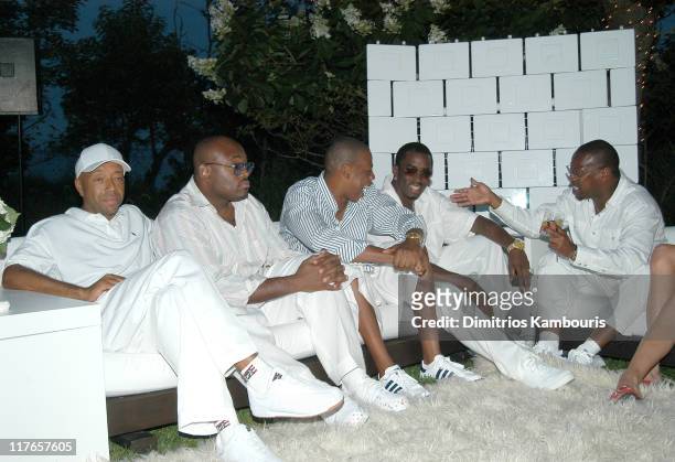 Russell Simmons, Steve Stoute, Jay-Z, Sean "Diddy" Combs and Andre Harrell