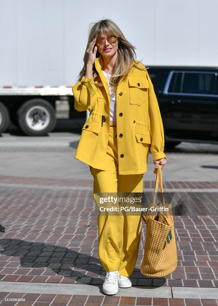 Celebrity Sightings In Los Angeles - October 18, 2019