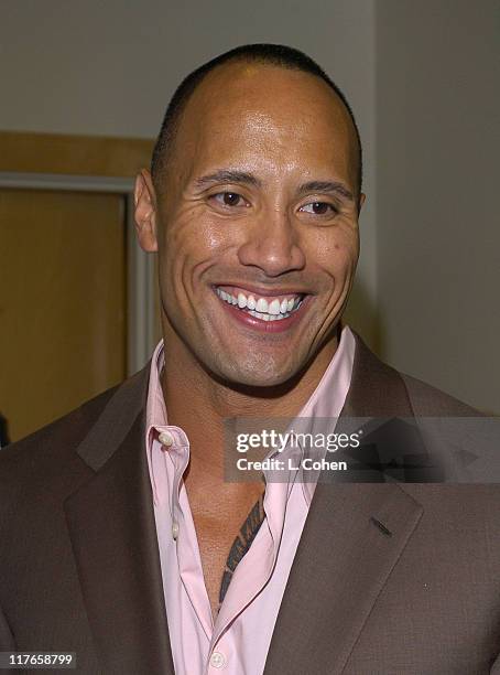 Dwayne "The Rock" Johnson during 39th Annual Academy of Country Music Awards - Backstage and Audience at Mandalay Bay Resort and Casino in Las Vegas,...