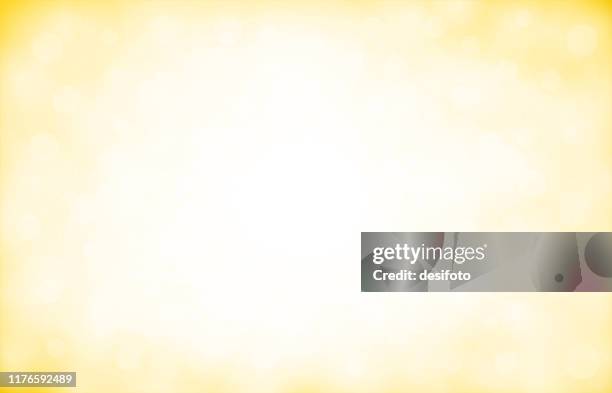 golden, pale yellow and white coloured shimmery shining starry look  merry christmas, new year festive background stock vector illustration. - vignette stock illustrations