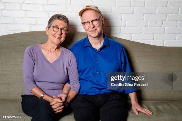 Filmmakers Steven Bognar and Julia Reichert are photographed for Los Angeles Times on August 12, 2019 in Los Angeles, California. PUBLISHED IMAGE....