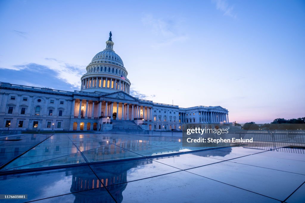 Bâtiment du Capitole des États-Unis à Washington DC