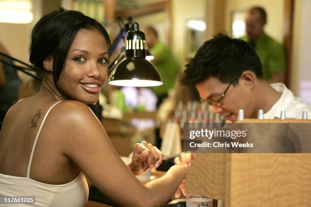 Aubert during Garnier Fructis Presents the Fred Segal Beauty Maxim Magazine Hot 100 Salon at Hard Rock Hotel & Casino in Las Vegas, Nevada, United...