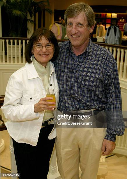Guests during Brunch Cocktails and Jazz to Benefit Moca at Brooks Brothers at Brooks Brothers in Beverly Hills, California, United States.