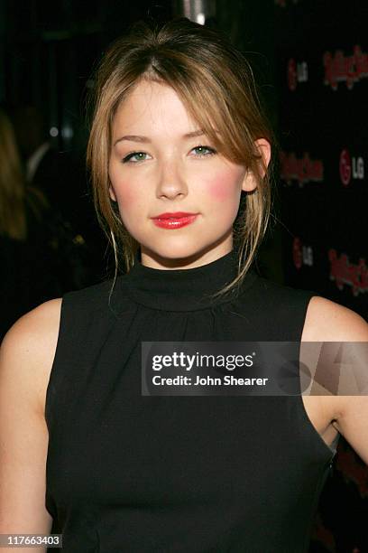 Haley Bennett during Rolling Stone Magazine Celebrates their 2006 Annual Hot List - Red Carpet at Stone Rose in Los Angeles, California, United...