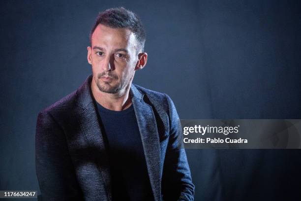 Director Alejandro Amenabar attends a meeting with TAI university students at Ideal cinema on September 23, 2019 in Madrid, Spain.