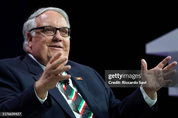 Howard G. Buffett, Chairman and CEO, Howard G. Buffett Foundation, speaks onstage during the 2019 Concordia Annual Summit - Day 1 at Grand Hyatt New...