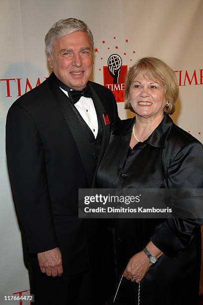 Dr. Andrew von Eschenbach and guest during Time Magazine's 100 Most Influential People 2006 - Arrivals at Jazz at Lincoln Center at Time Warner...